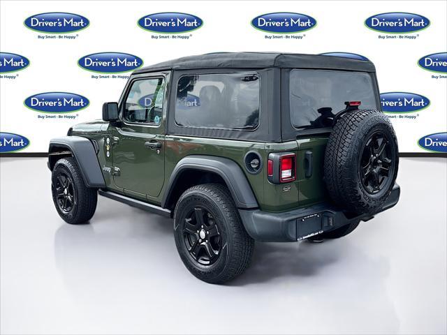 used 2021 Jeep Wrangler car, priced at $24,997