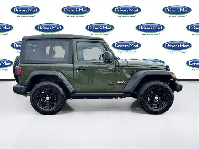 used 2021 Jeep Wrangler car, priced at $22,995