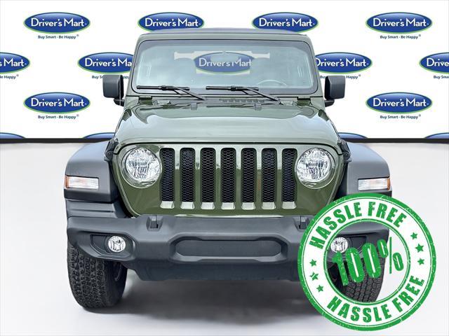 used 2021 Jeep Wrangler car, priced at $24,997