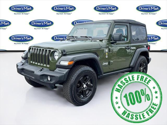 used 2021 Jeep Wrangler car, priced at $24,997