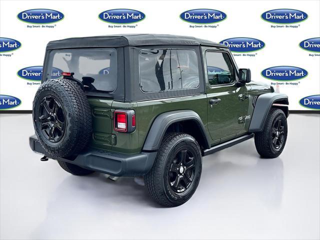 used 2021 Jeep Wrangler car, priced at $24,997