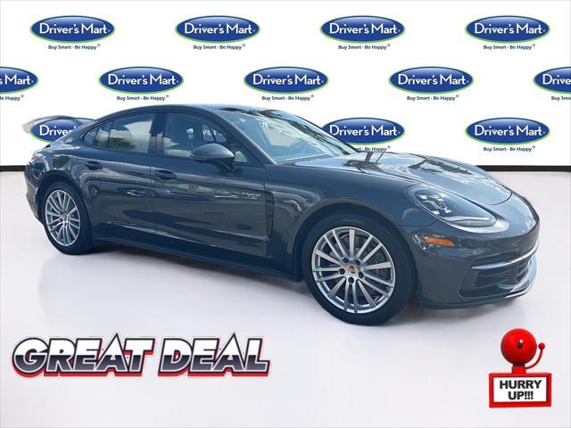 used 2018 Porsche Panamera e-Hybrid car, priced at $43,995
