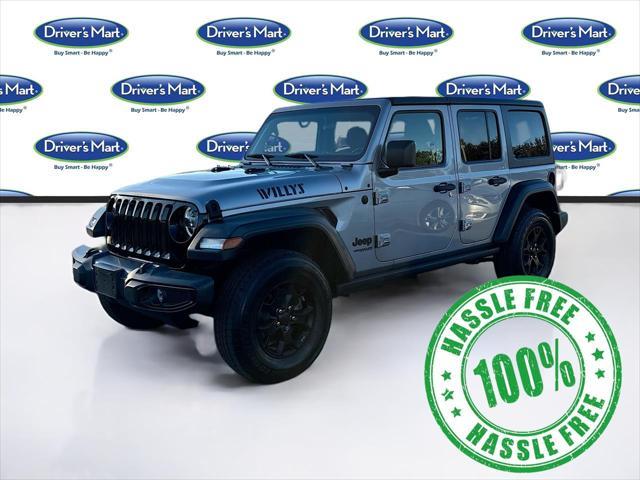 used 2021 Jeep Wrangler car, priced at $22,995