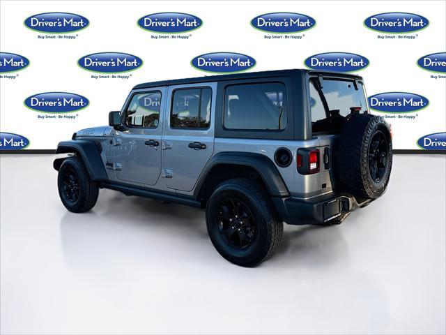 used 2021 Jeep Wrangler car, priced at $24,995