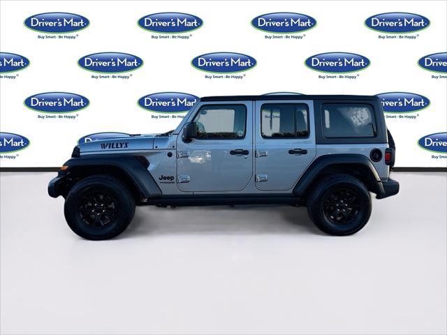 used 2021 Jeep Wrangler car, priced at $24,995