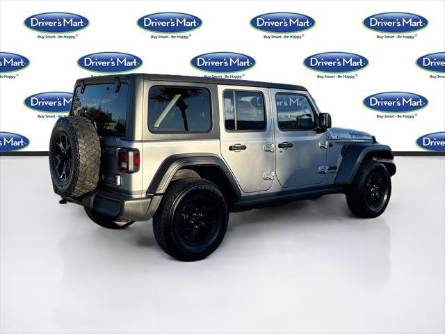 used 2021 Jeep Wrangler car, priced at $24,995