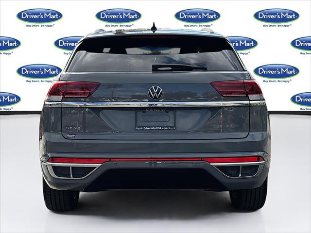 used 2021 Volkswagen Atlas Cross Sport car, priced at $23,595