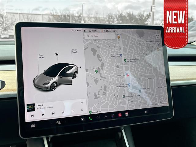 used 2018 Tesla Model 3 car, priced at $20,995