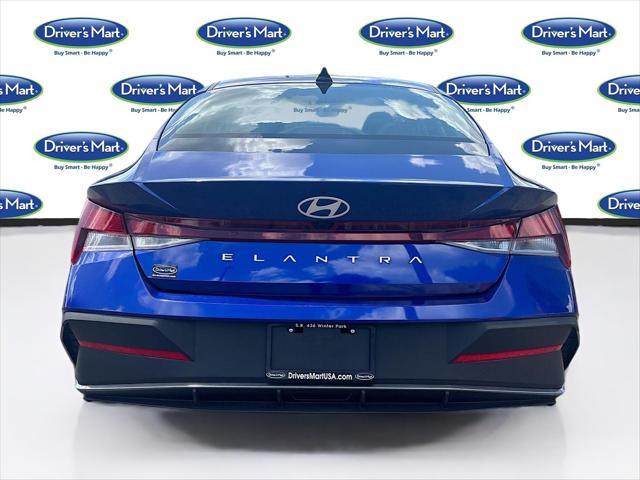 used 2024 Hyundai Elantra car, priced at $17,297