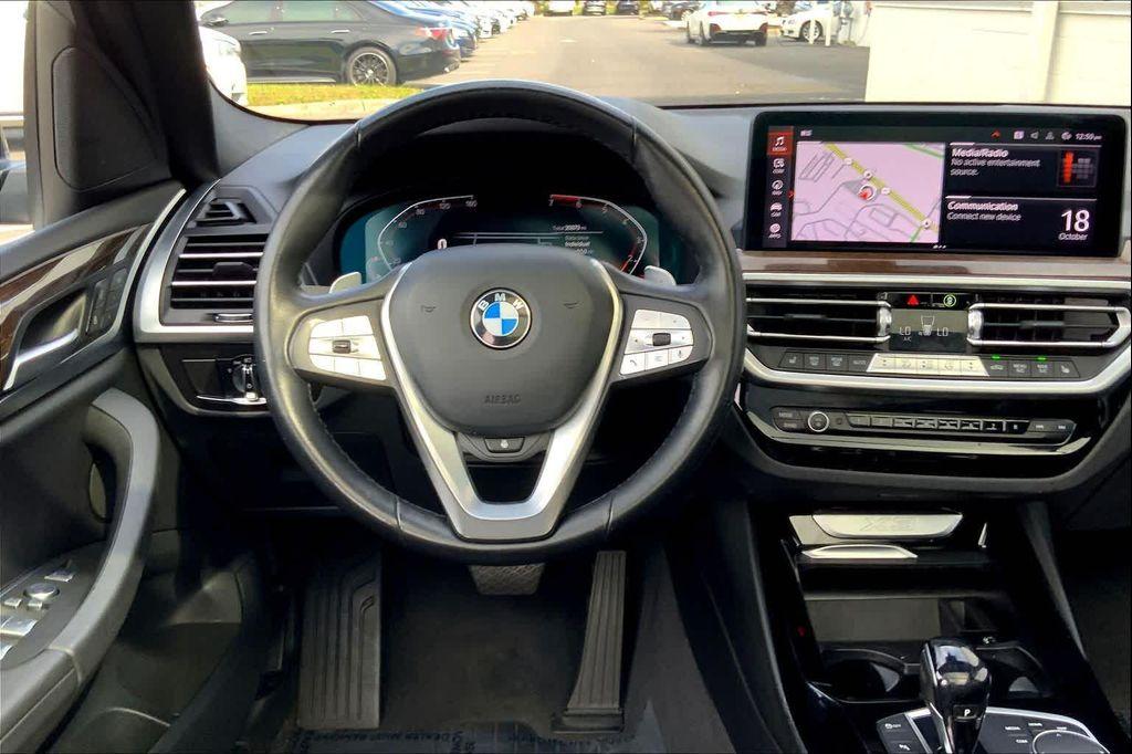 used 2022 BMW X3 car, priced at $34,995