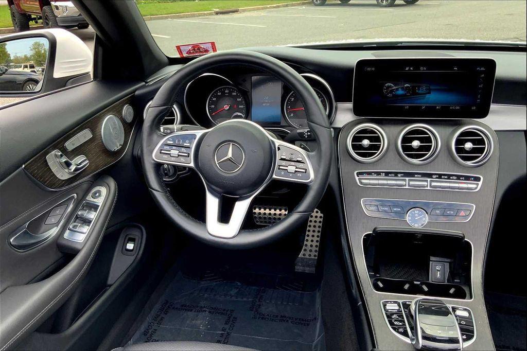 used 2019 Mercedes-Benz C-Class car, priced at $25,499