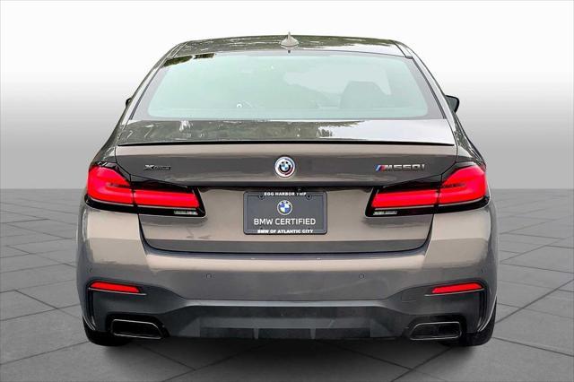 used 2023 BMW M550 car, priced at $70,854