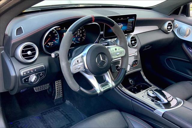 used 2020 Mercedes-Benz AMG C 43 car, priced at $33,782