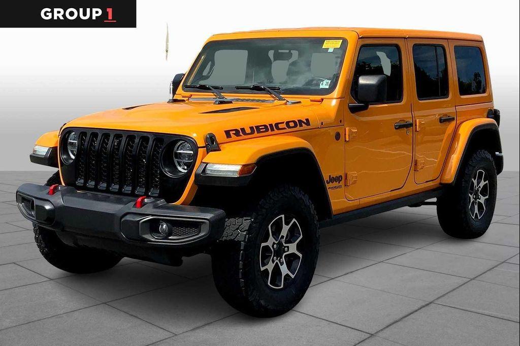 used 2021 Jeep Wrangler Unlimited car, priced at $36,998
