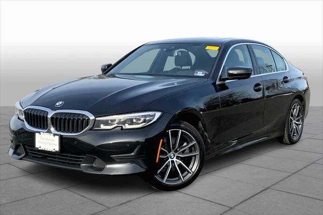 used 2019 BMW 330 car, priced at $21,295