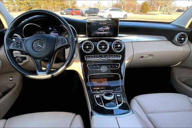 used 2017 Mercedes-Benz C-Class car, priced at $14,247