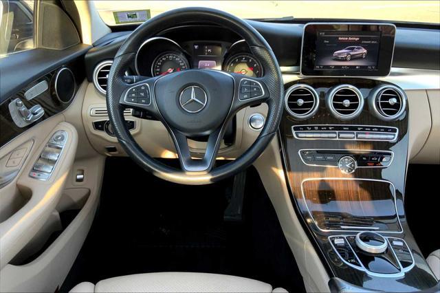 used 2017 Mercedes-Benz C-Class car, priced at $14,247