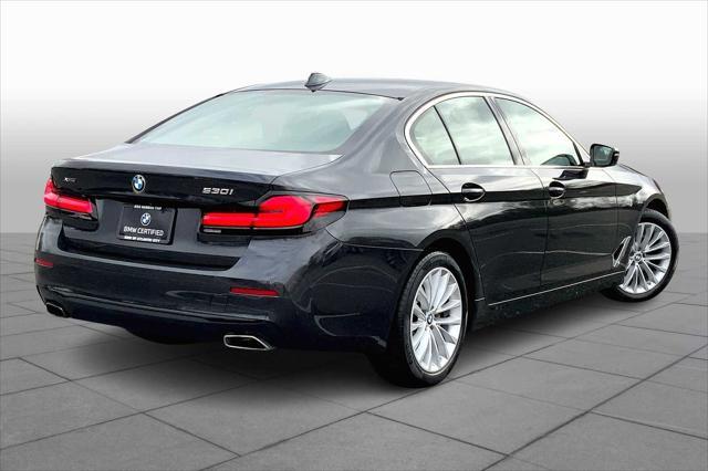 used 2022 BMW 530 car, priced at $32,480