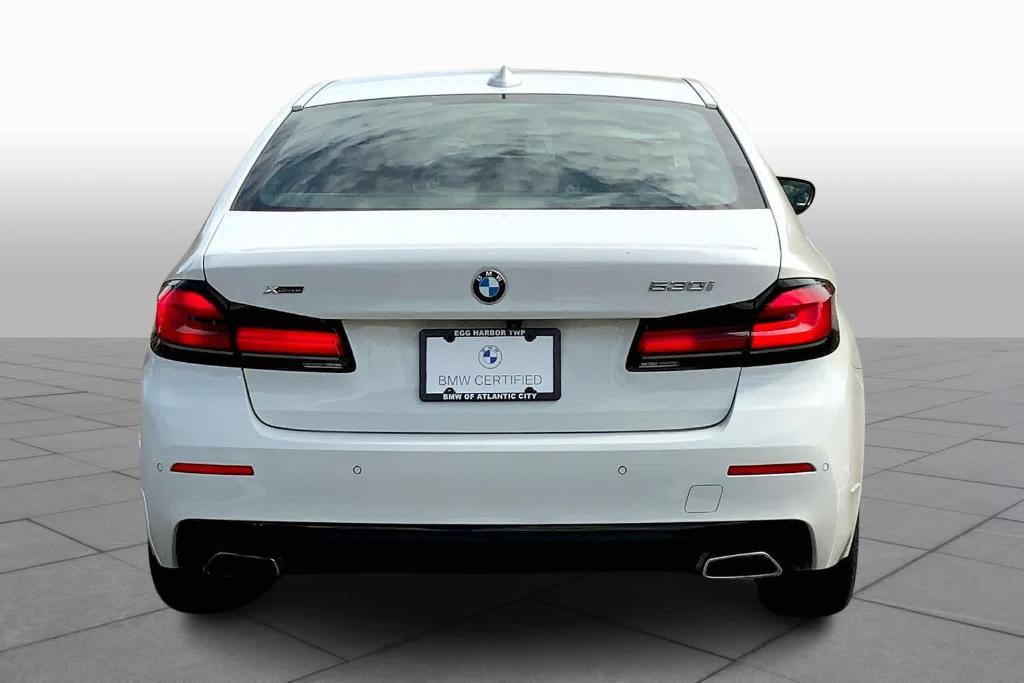 used 2021 BMW 530 car