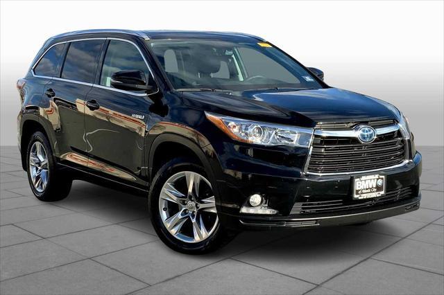 used 2015 Toyota Highlander Hybrid car, priced at $20,489