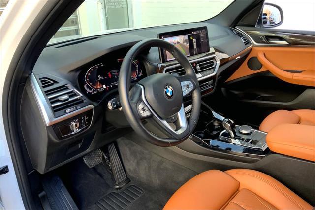 used 2022 BMW X3 car, priced at $32,059