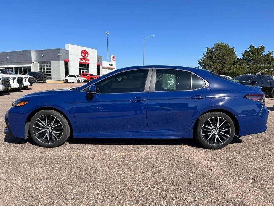 used 2023 Toyota Camry Hybrid car, priced at $33,864