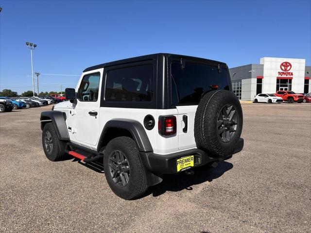 used 2024 Jeep Wrangler car, priced at $35,000