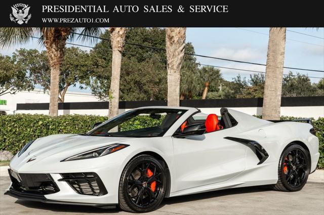 used 2022 Chevrolet Corvette car, priced at $72,995