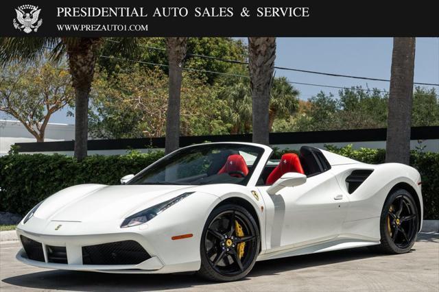 used 2019 Ferrari 488 Spider car, priced at $279,995