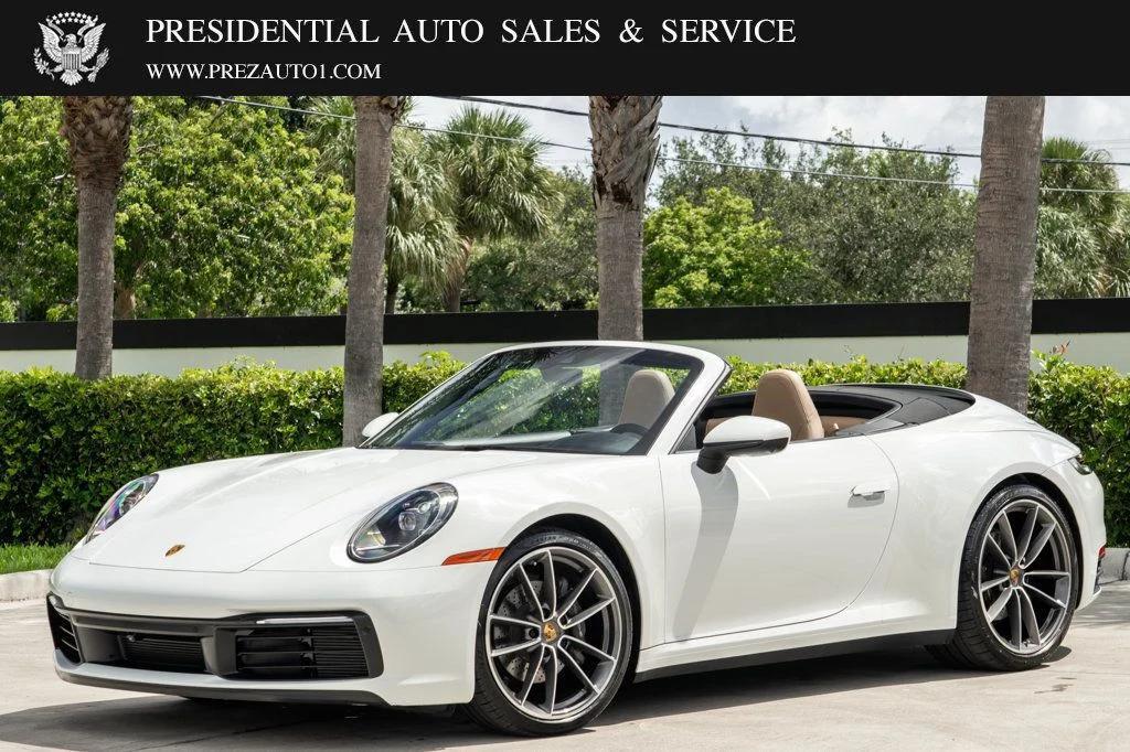 used 2022 Porsche 911 car, priced at $133,995