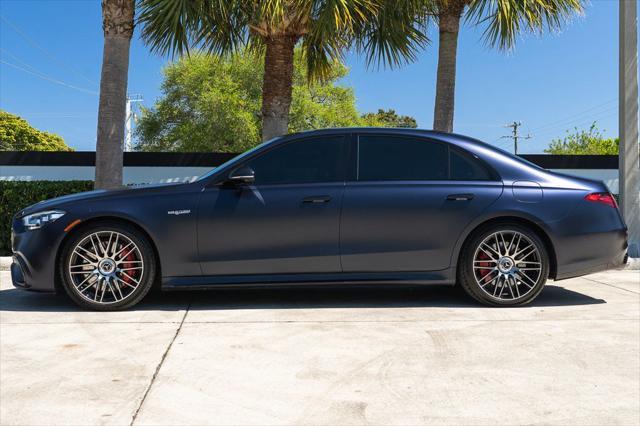 used 2024 Mercedes-Benz AMG S 63 E car, priced at $169,995