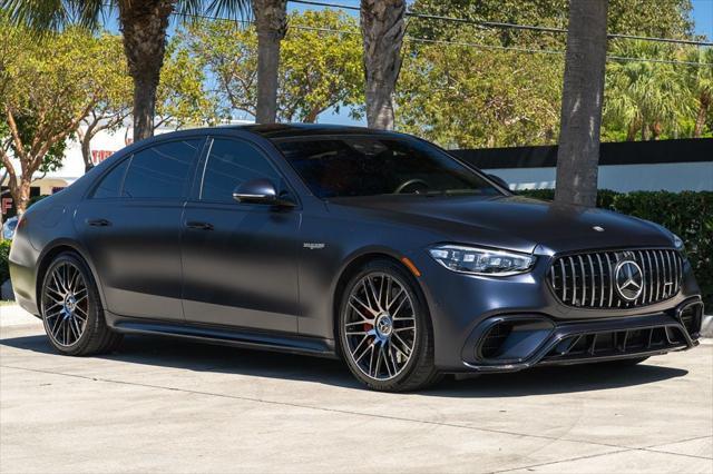used 2024 Mercedes-Benz AMG S 63 E car, priced at $177,995
