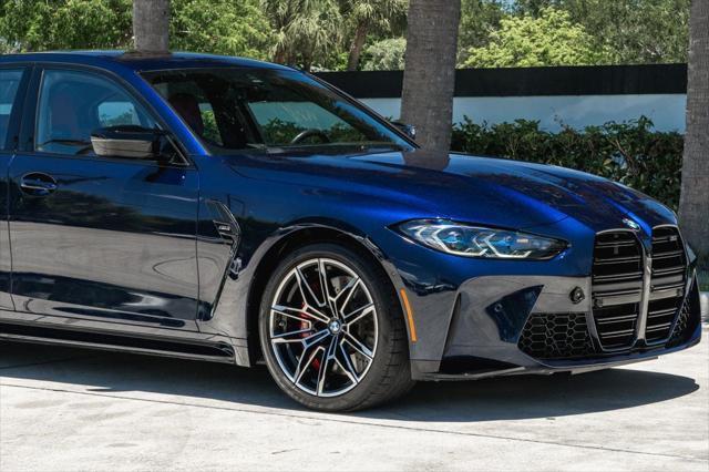 used 2023 BMW M3 car, priced at $79,995