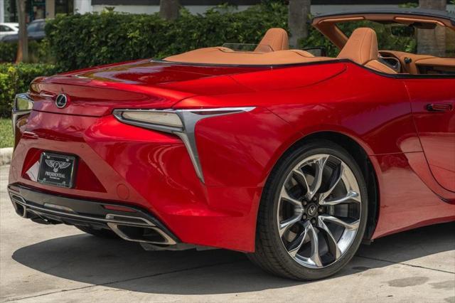 used 2023 Lexus LC 500 car, priced at $87,995