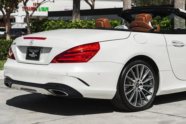 used 2017 Mercedes-Benz SL 450 car, priced at $41,995