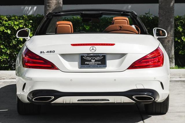 used 2017 Mercedes-Benz SL 450 car, priced at $41,995