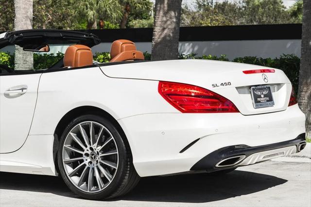 used 2017 Mercedes-Benz SL 450 car, priced at $41,995