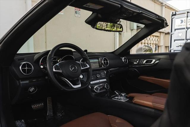 used 2017 Mercedes-Benz SL 450 car, priced at $41,995