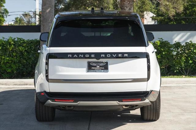 used 2024 Land Rover Range Rover car, priced at $129,995