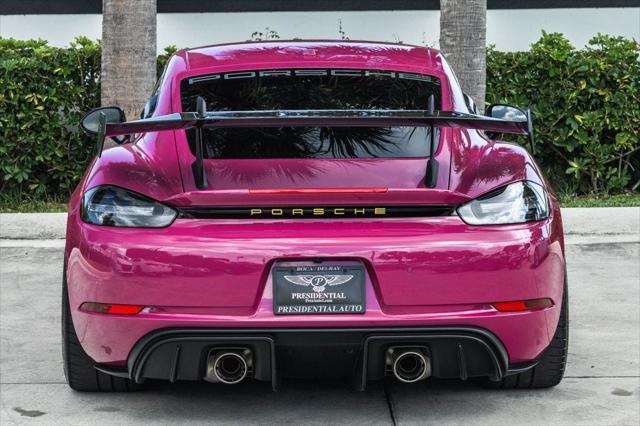 used 2023 Porsche 718 Cayman car, priced at $215,000