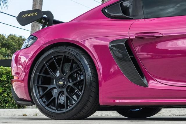 used 2023 Porsche 718 Cayman car, priced at $215,000