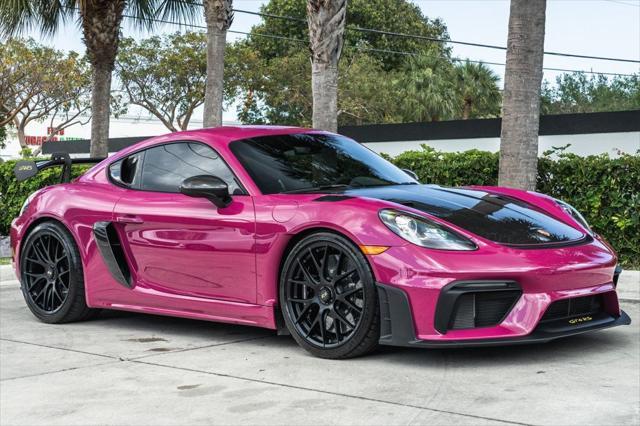 used 2023 Porsche 718 Cayman car, priced at $215,000