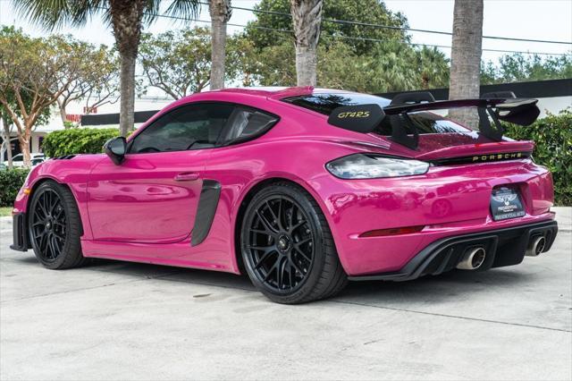 used 2023 Porsche 718 Cayman car, priced at $215,000