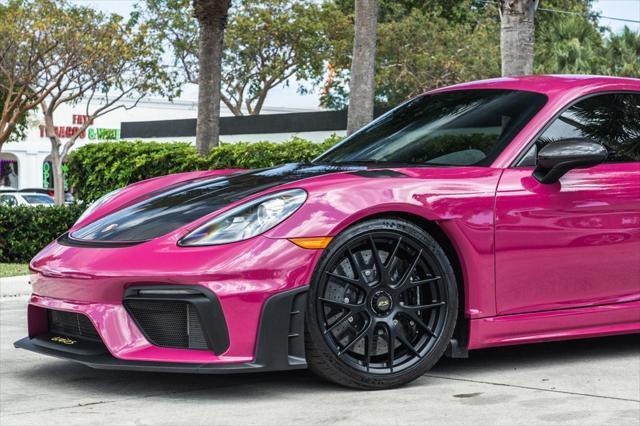 used 2023 Porsche 718 Cayman car, priced at $215,000