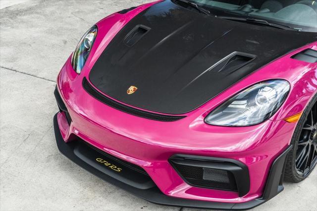 used 2023 Porsche 718 Cayman car, priced at $215,000