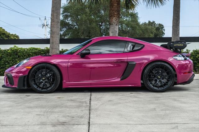 used 2023 Porsche 718 Cayman car, priced at $215,000