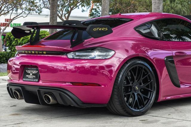 used 2023 Porsche 718 Cayman car, priced at $215,000