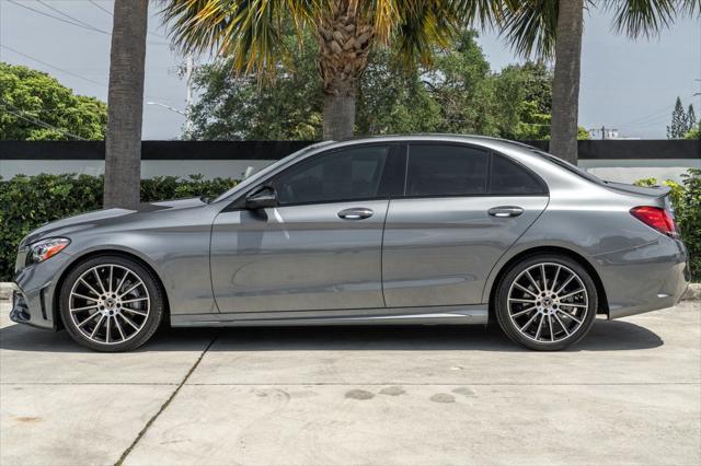 used 2021 Mercedes-Benz C-Class car, priced at $34,995
