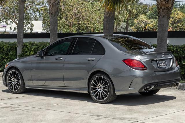 used 2021 Mercedes-Benz C-Class car, priced at $34,995