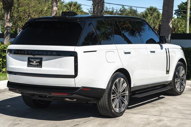 used 2024 Land Rover Range Rover car, priced at $121,995